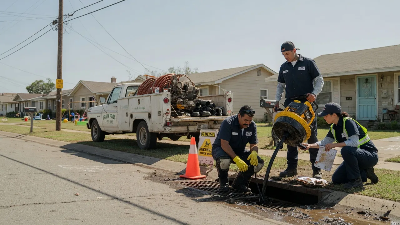 Drain Cleaning in Bandera, TX near me